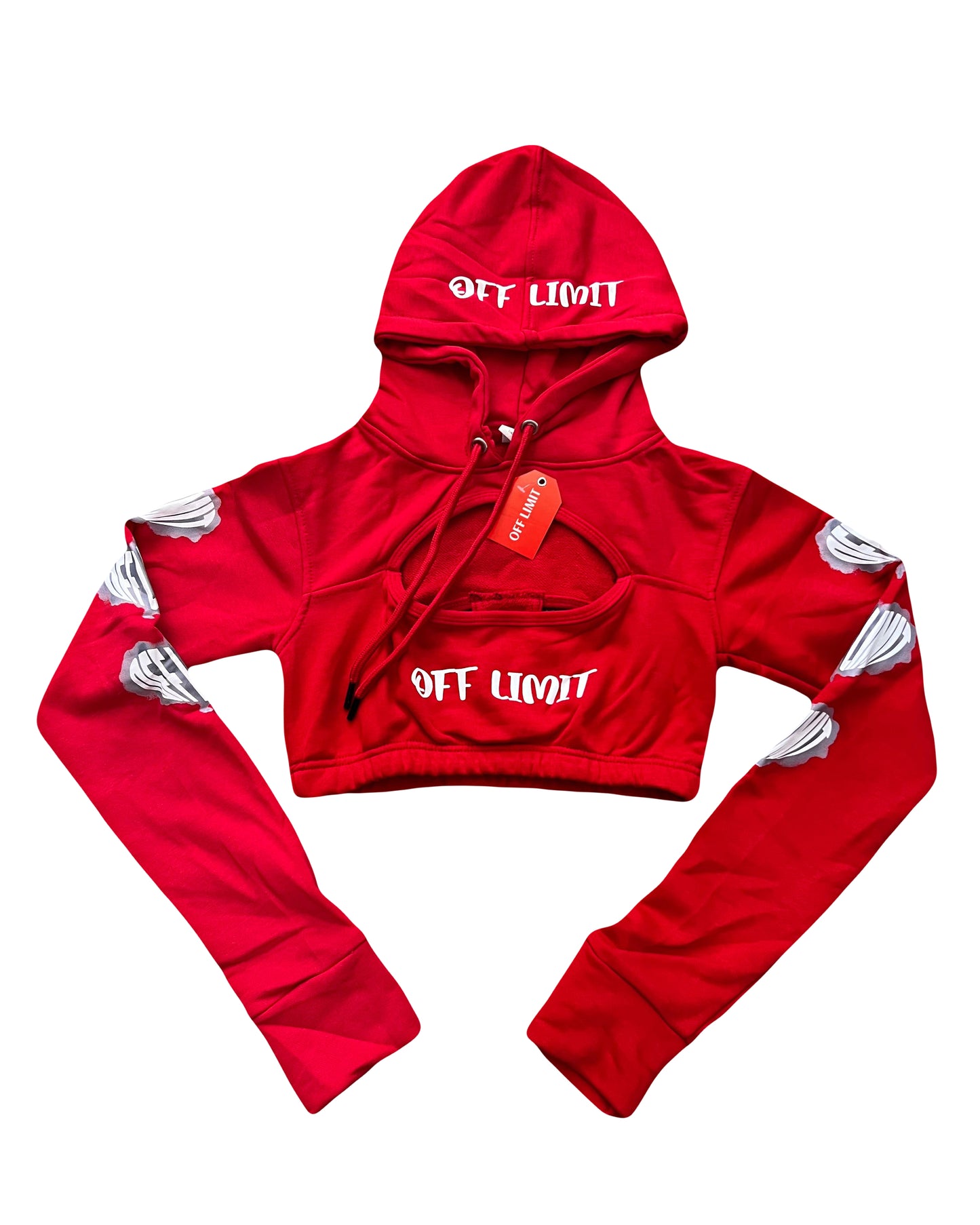 Red ‘Whole Heartedly’ Hoodie