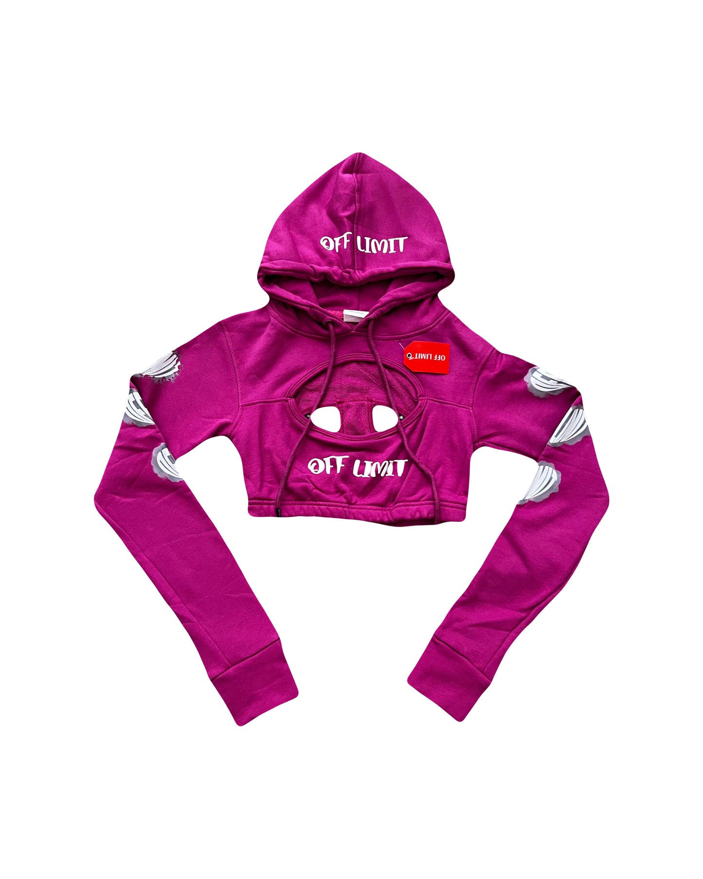 Fuchsia ‘Whole Heartedly’ Hoodie