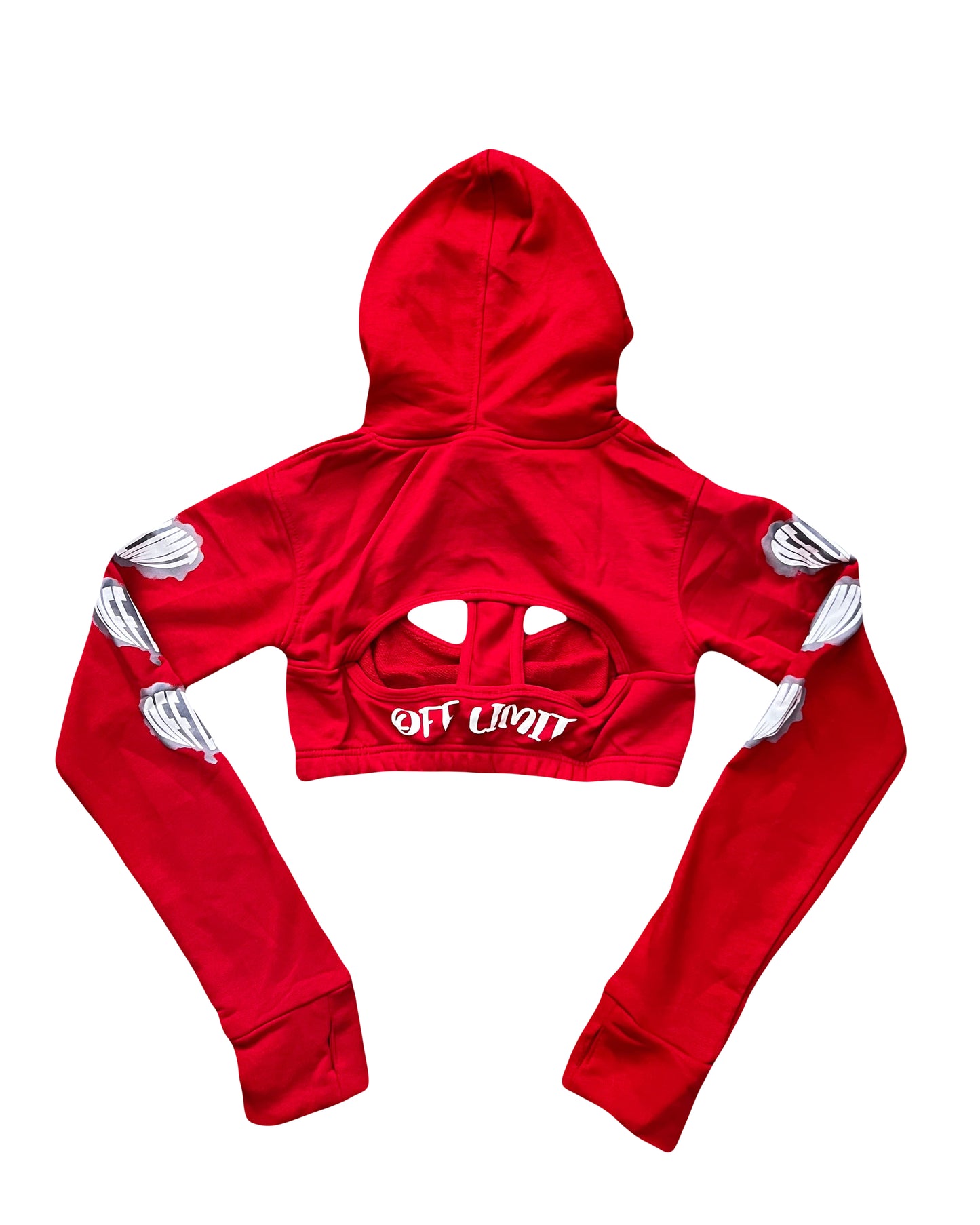 Red ‘Whole Heartedly’ Hoodie