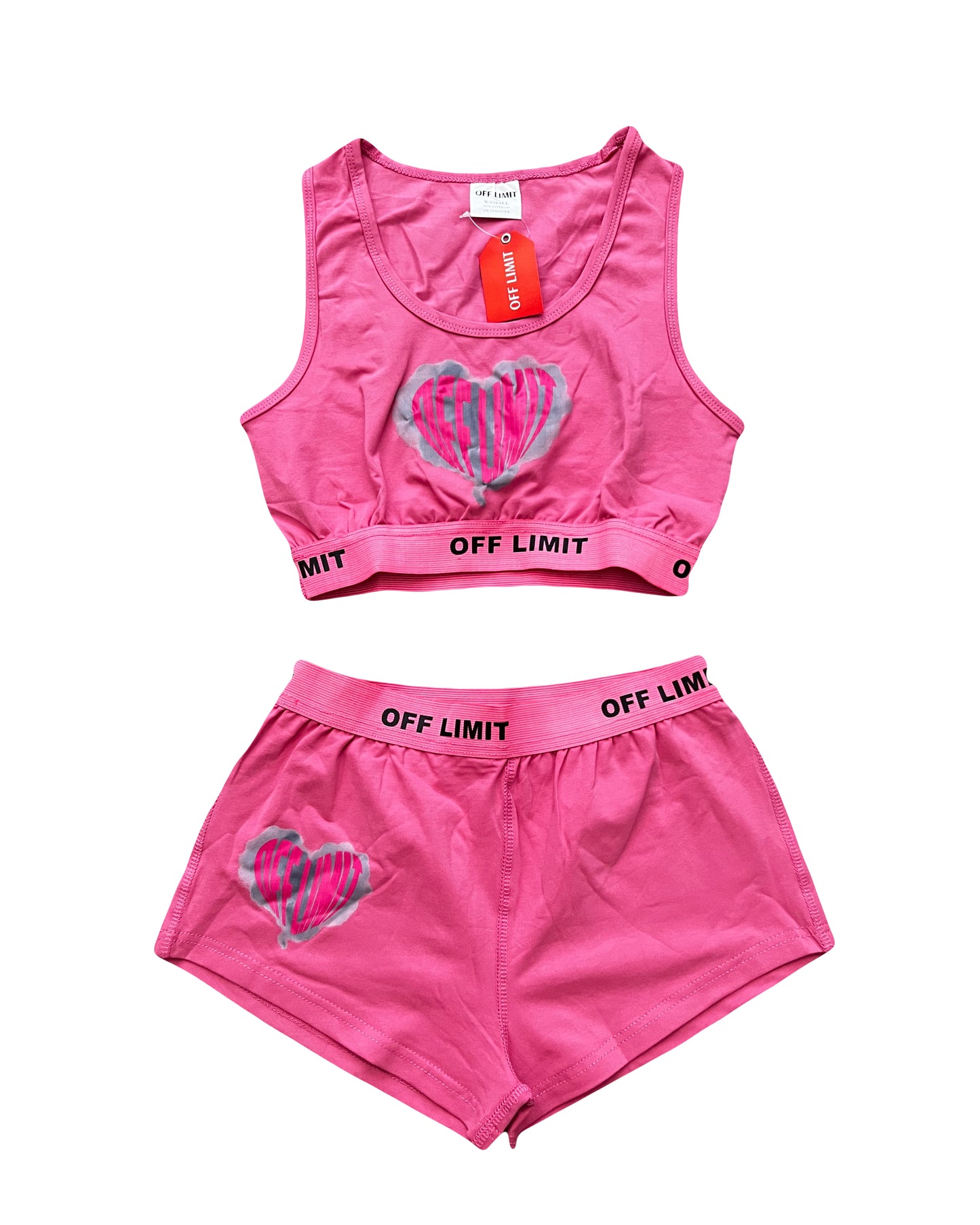 ‘Whole Heartedly’ Shorts Set