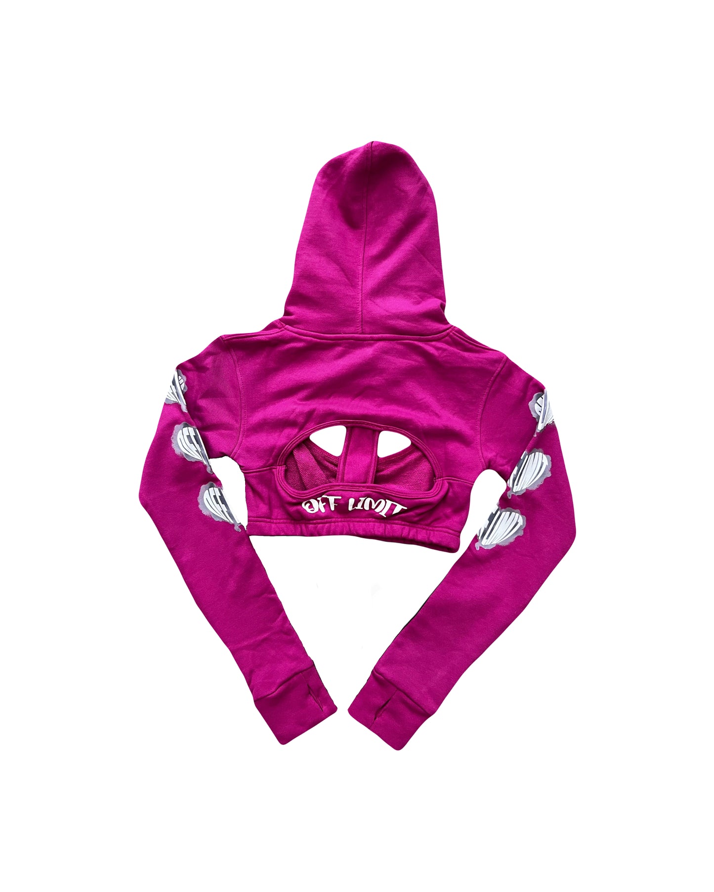 Fuchsia ‘Whole Heartedly’ Hoodie