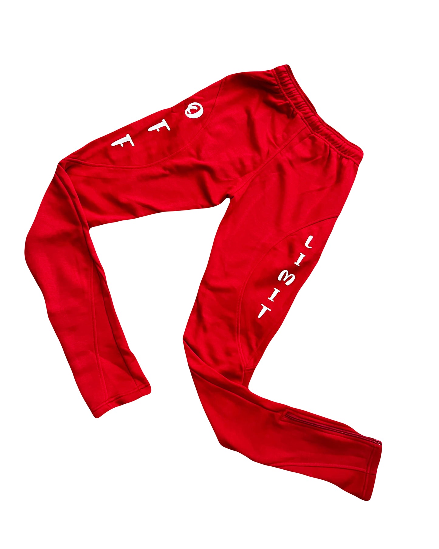 Red ‘Whole Heartedly’ Sweatpants