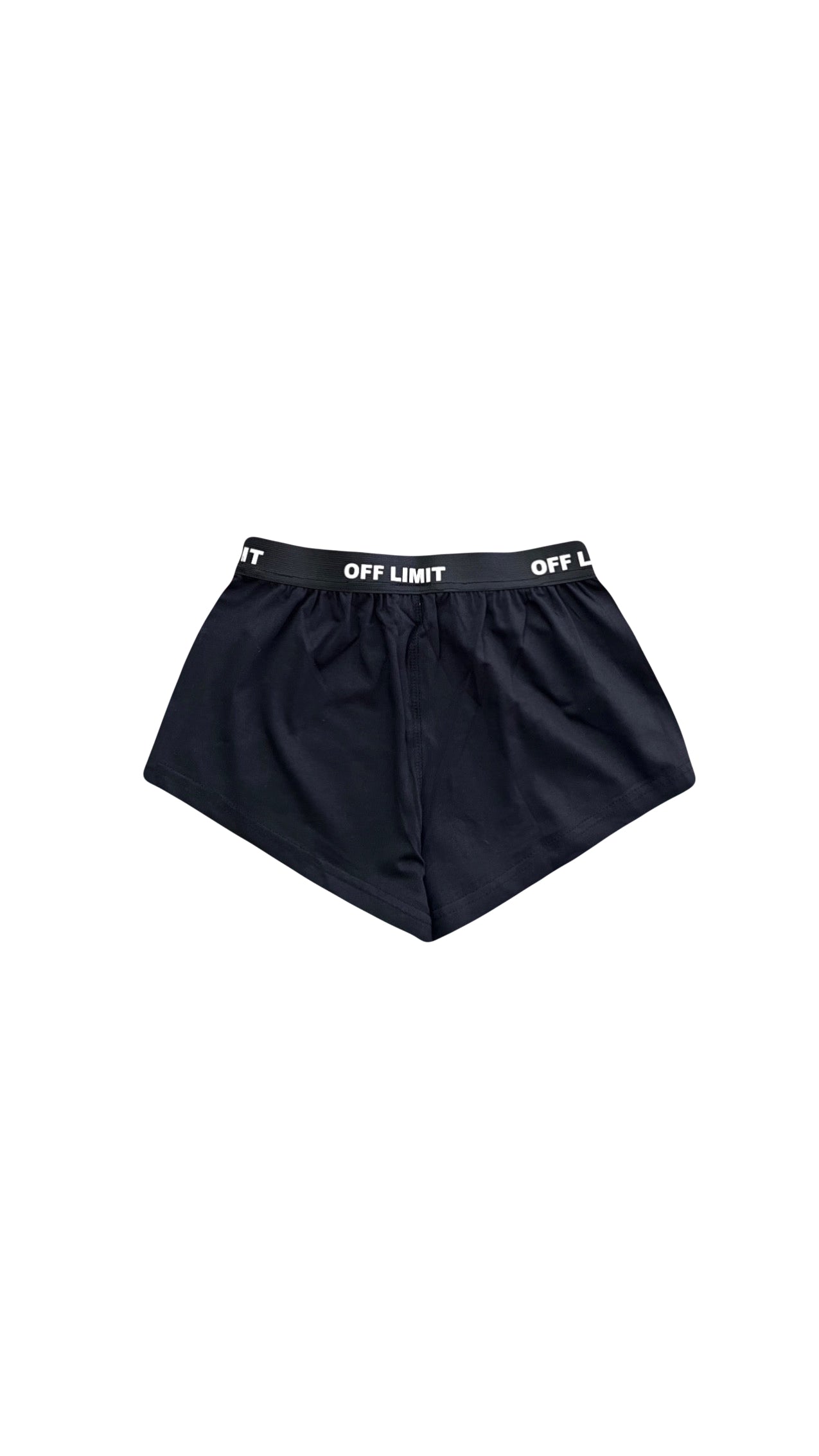 Black ‘Whole Heartedly’ Shorts